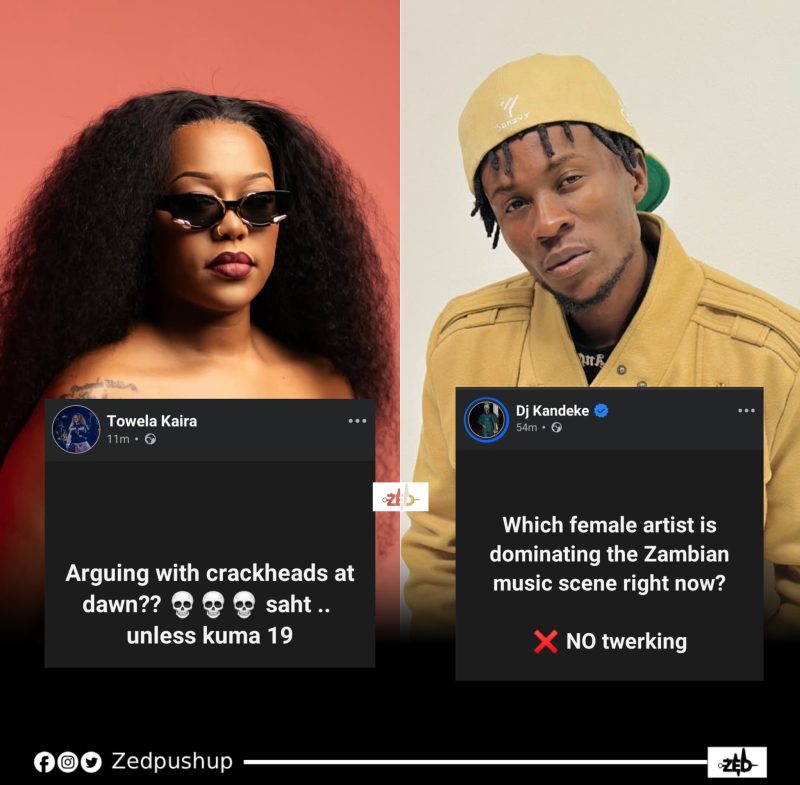 Dj Kandeke vs Towela "If the shoe fits wear it" situatiion So DJ Kandeke didn’t just ask a question nah. He set the stage, dimmed the lights, and fired a subliminal wrapped in politeness.