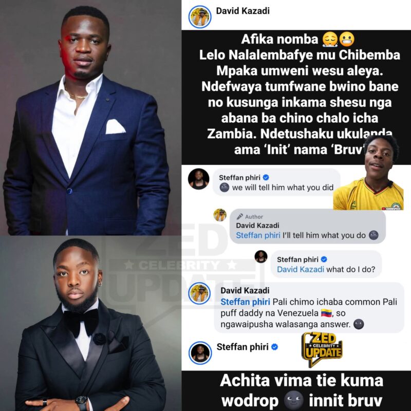 Kazadi Vs Steffan Publicly Opening Each Other's Secrets (Read)